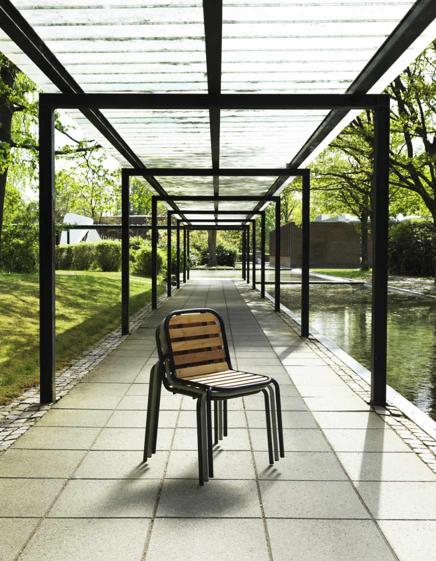 Vig Chair Wood Chair Outdoor Normann Copenhagen  