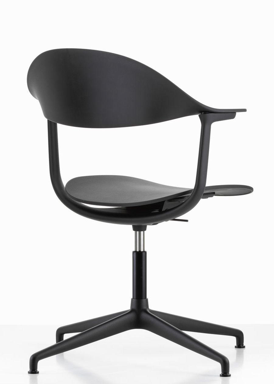 Mynt back and seat plastic office swivel chair Vitra
