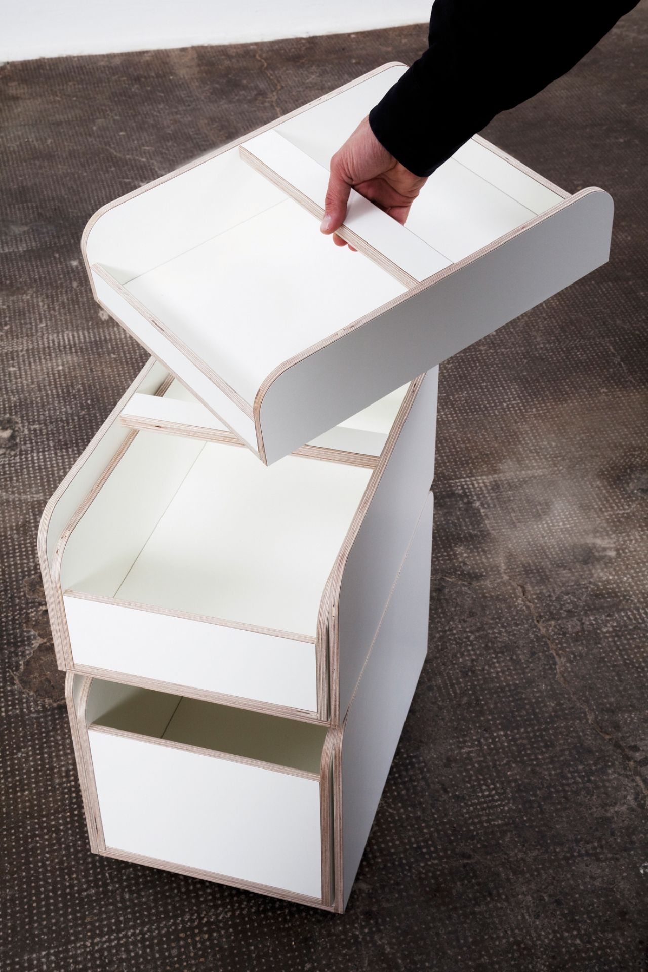 Growing Table container for children table Pure Position