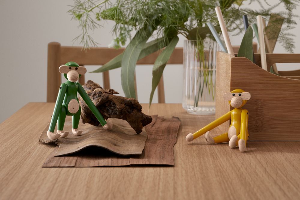 Monkey Mini coloured Kay Bojesen Vintage Green