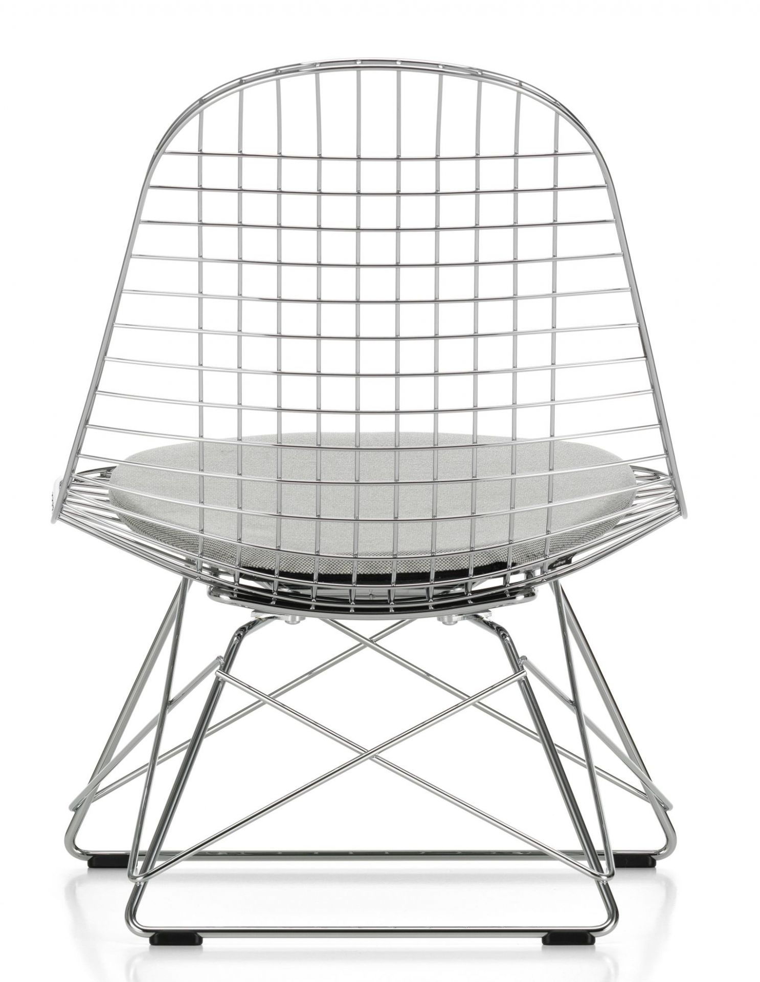 LKR-5 Wire Chair Chair with Seat Cushion Vitra