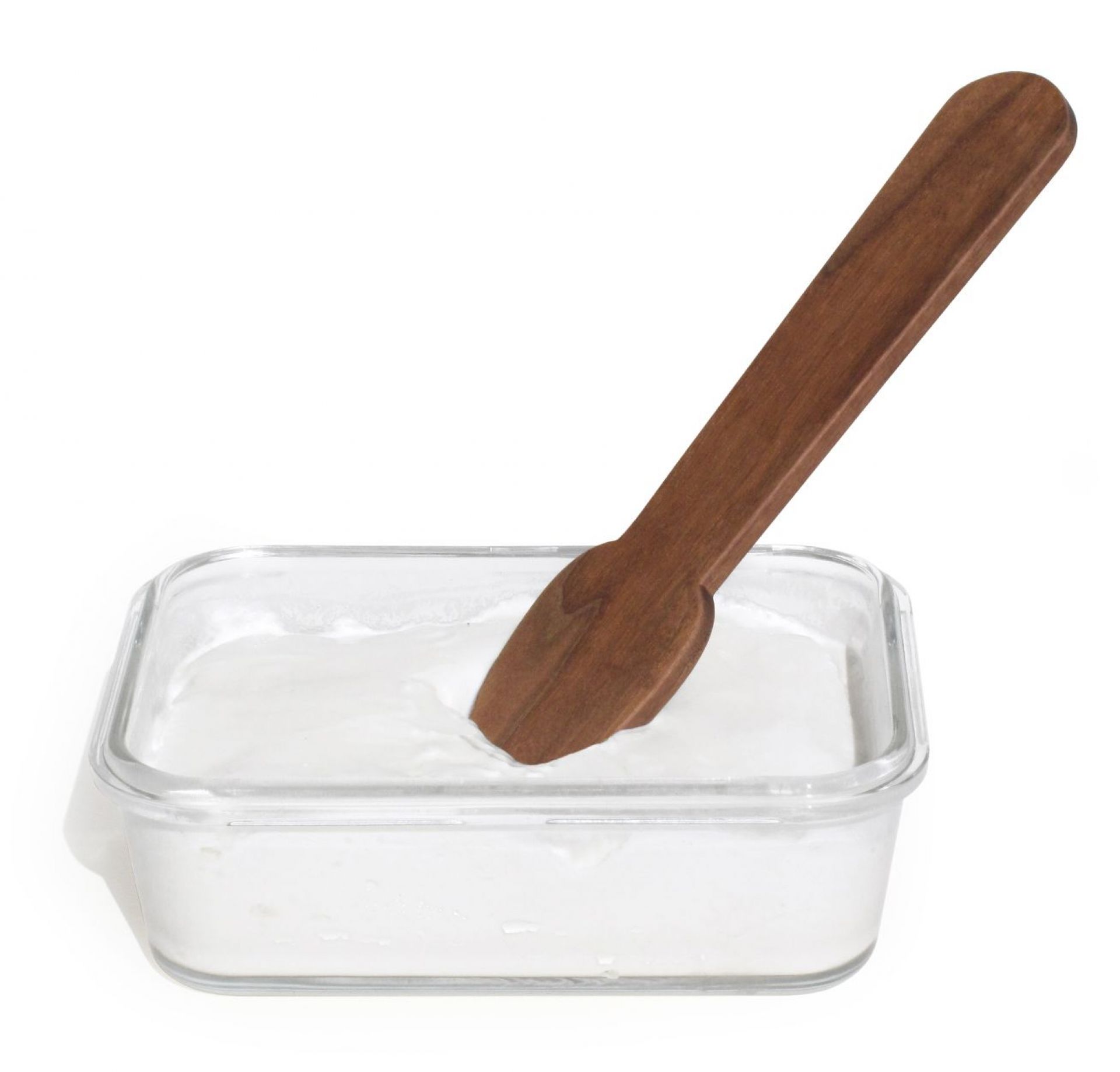 Ice Cream Spoon Walnut Side by Side SINGLE PIECES