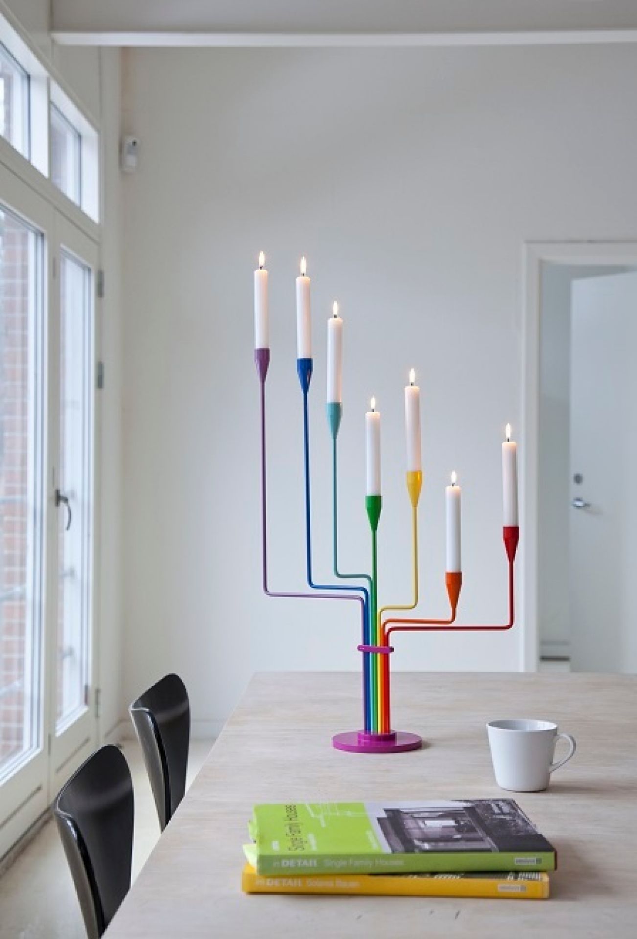 Great Bear Candelabra RAINBOW Candleholder Piet Hein