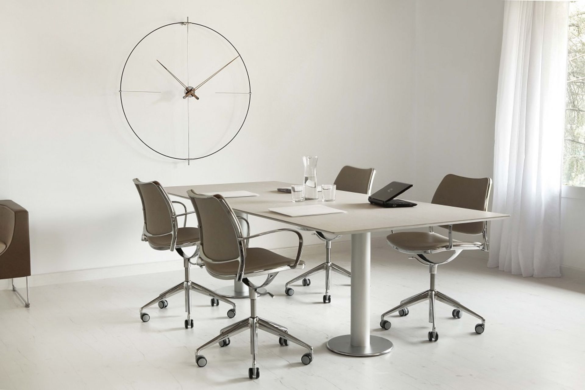 Bilbao N/ L Wall Clock nomon
