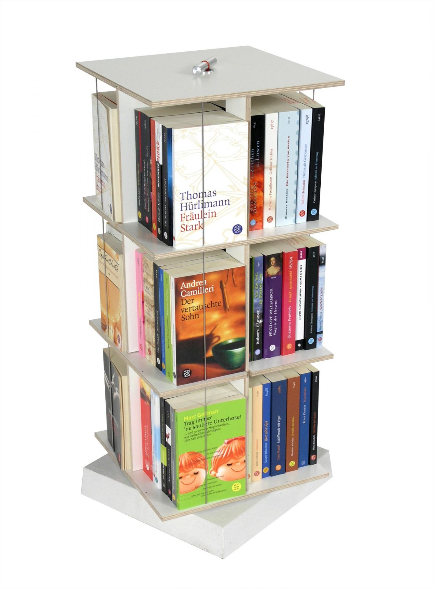 Buchstabler bookshelf, dvd-shelf Nils Holger Moormann