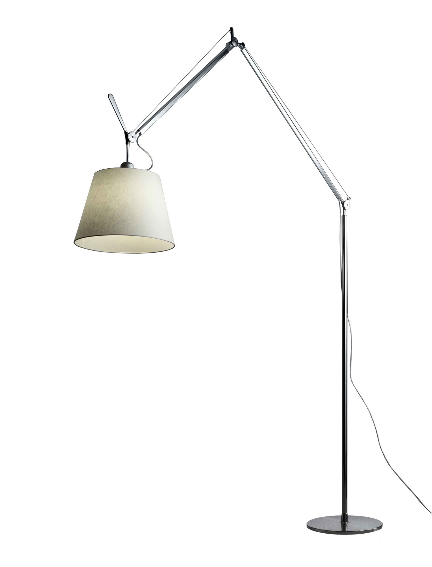 Tolomeo Mega LED Floor lamp Body with dimmer (part 1 of 3) Artemide