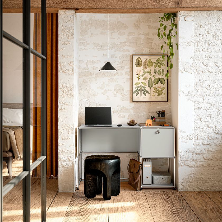USM Haller desk B21 pure white