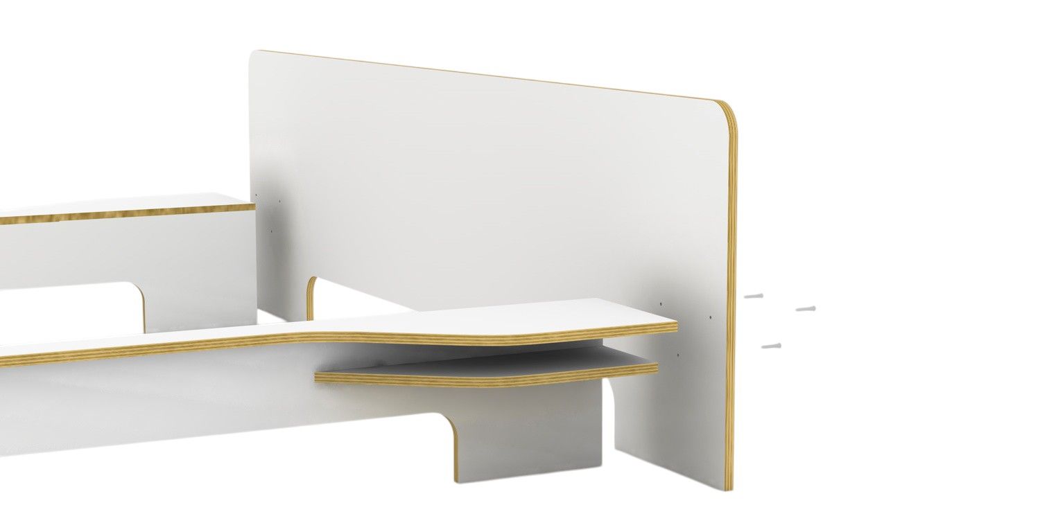 Plane Double bed Müller Möbelwerkstätten