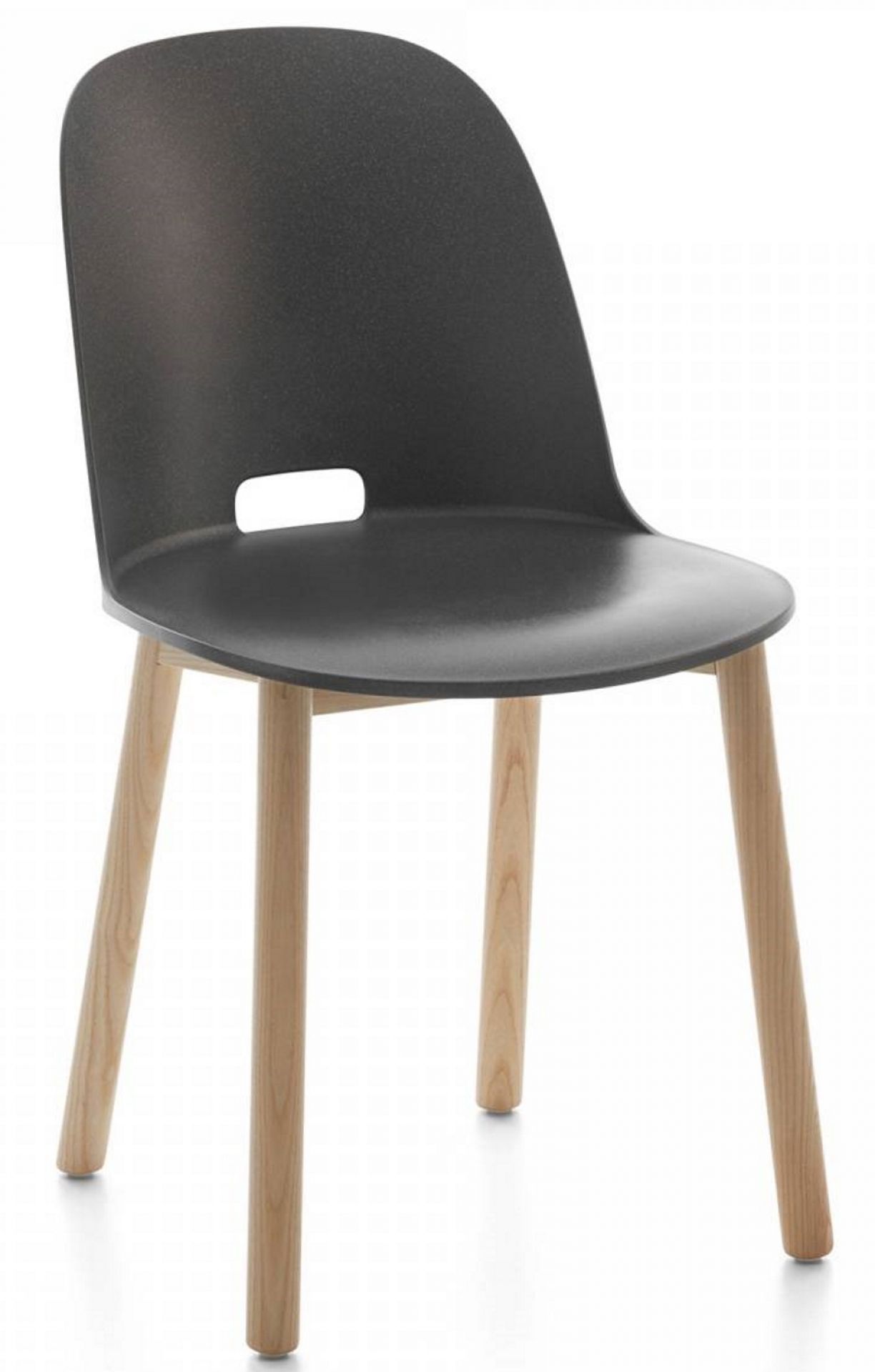 Alfi Chair Stuhl hoher Rücken Emeco-grün