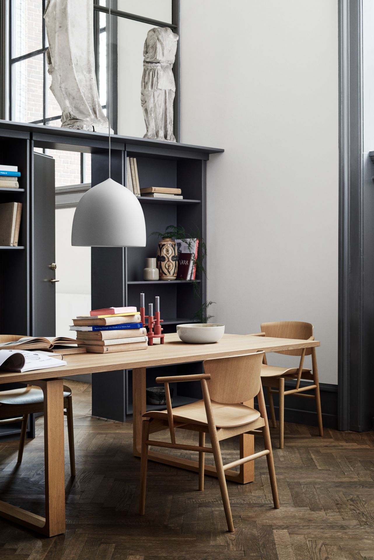 Suspence P2 Pendant Lamp Fritz Hansen White