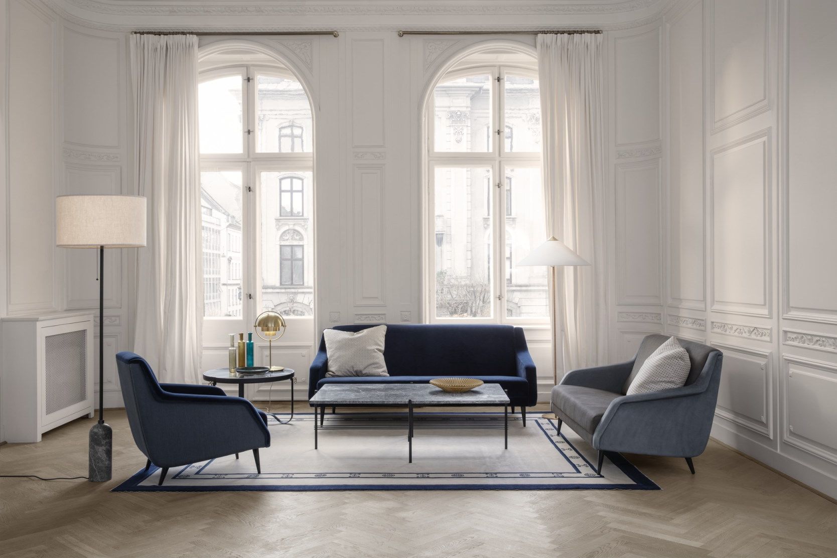 Adnet Coffee Table Coffee Table Gubi