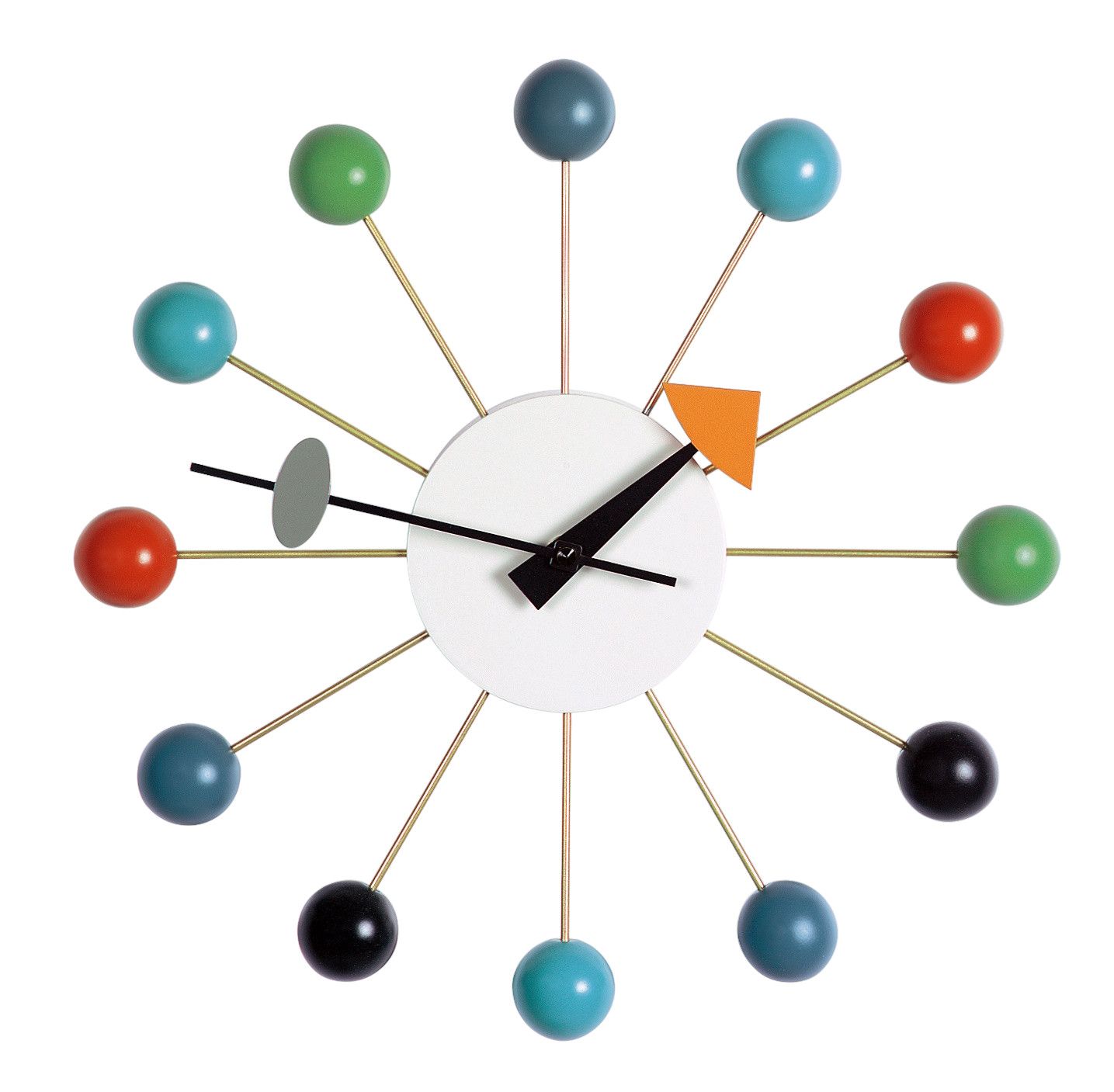 Ball Clock  Wall Clock - multicolour