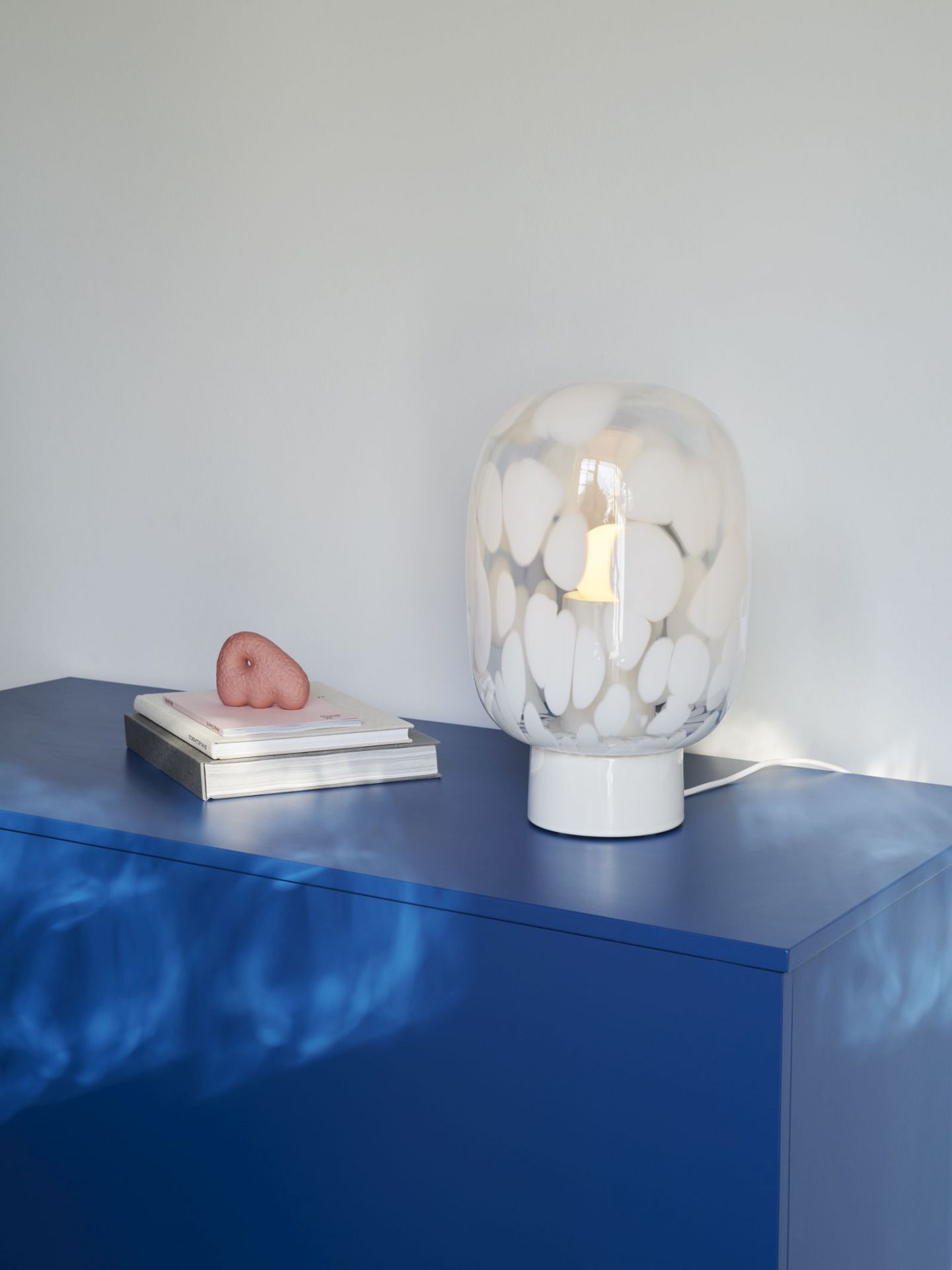 Flakes Table lamp Favius Crystal - White
