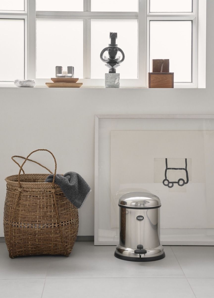 Bin pedal bin 4L stainless steel Vipp
