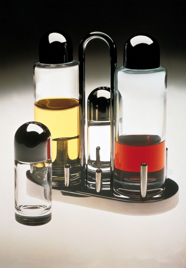 5070 Oil, vinegar, salt and pepper cruet Alessi
