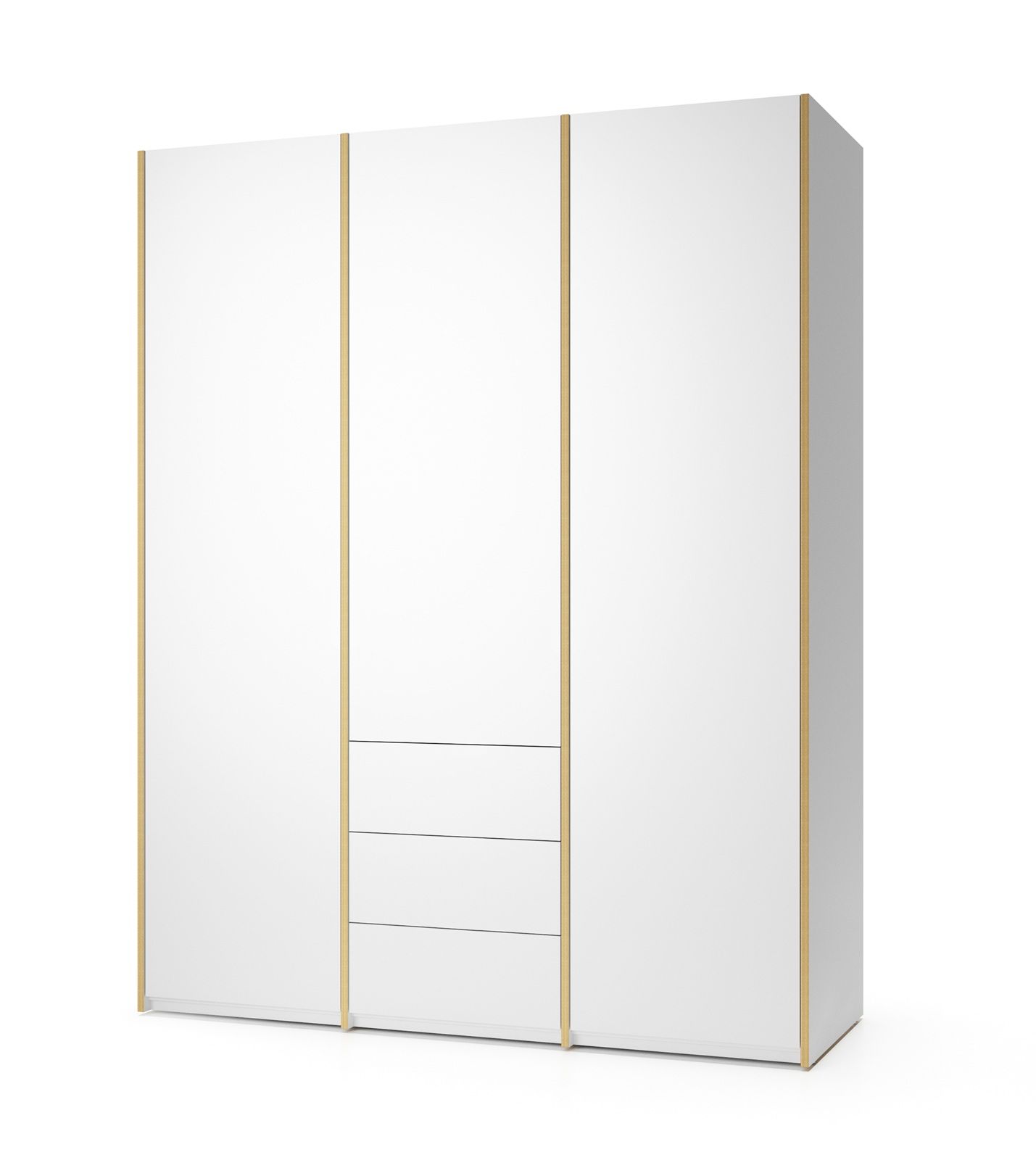 MODULAR PLUS wardrobe combination with 3 drawers Müller Möbelwerkstätten