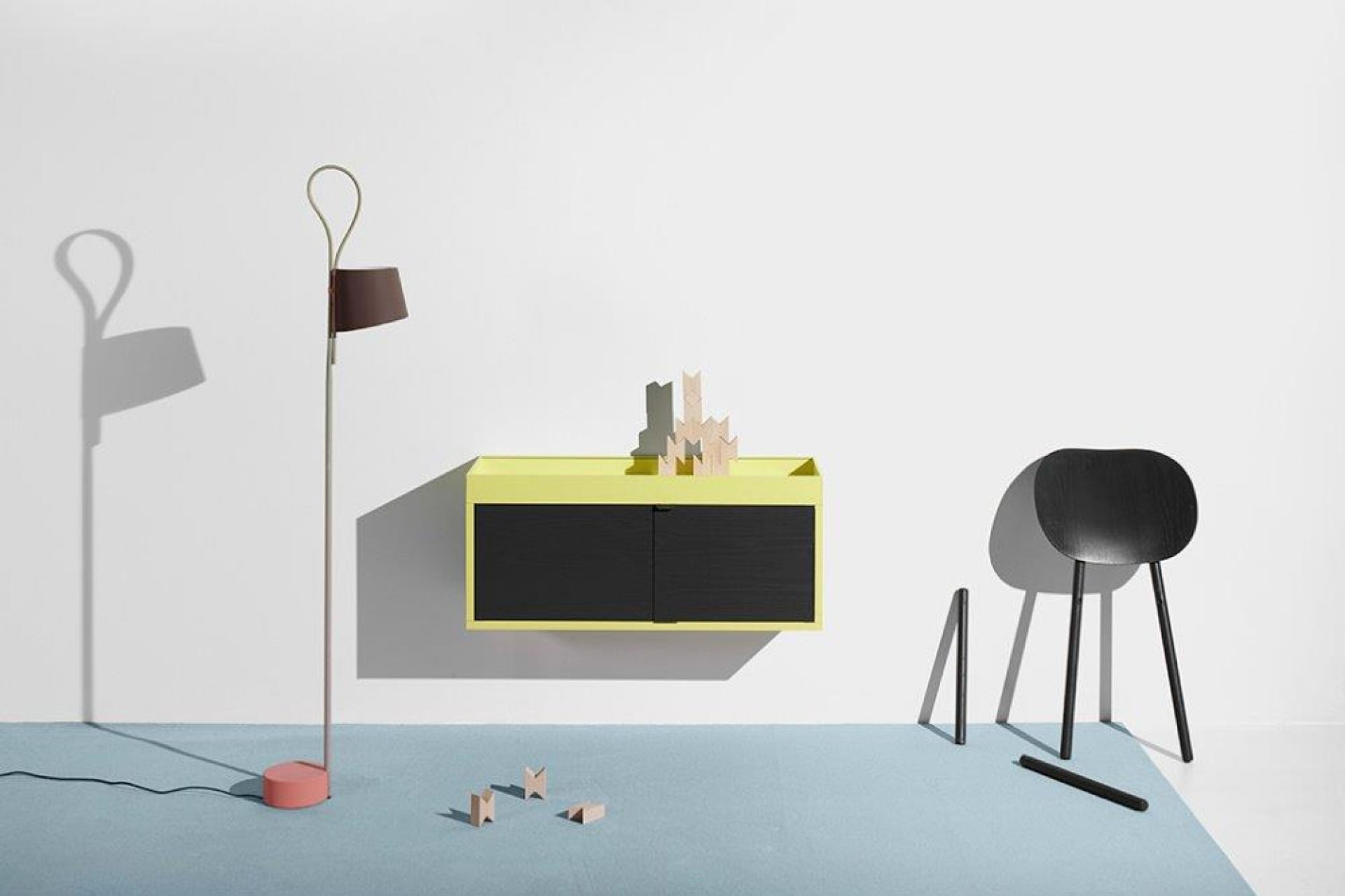 New Order Vertical Shelf Shelf Hay