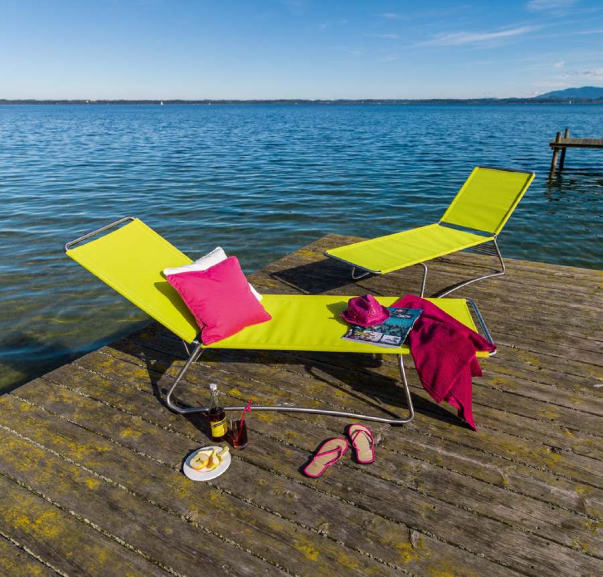 Balcony sun lounger Weishäupl 