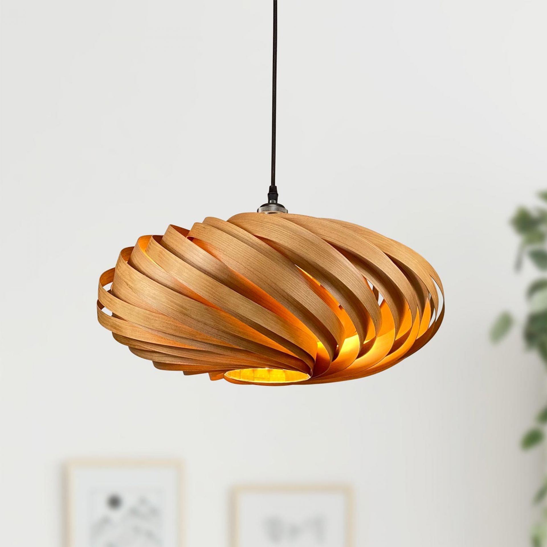 Veneria Pendant lamp Ø50 cm Cherry tree Gofurnit