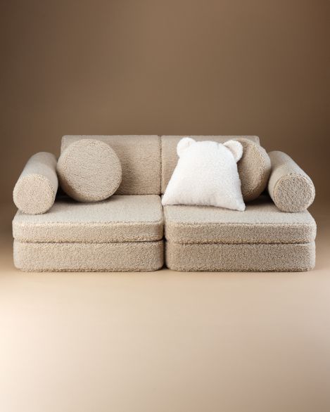 Play sofa teddy fabric Wigiwama