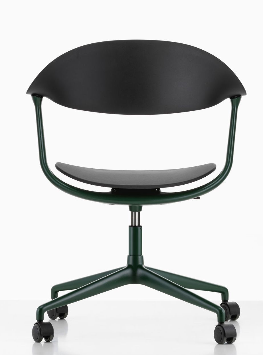 Mynt back and seat plastic office swivel chair Vitra