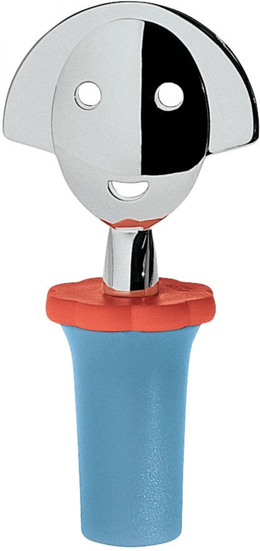 Anna Stop 2 AAM06 Bottle stopper Alessi Light blue