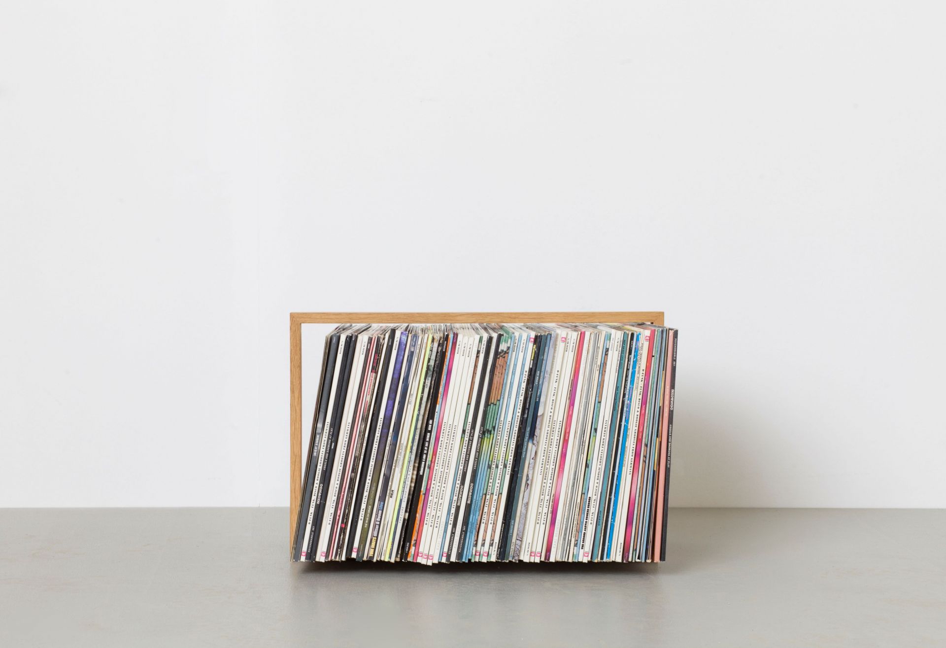 Vinyl b-side2 record rack oak das kleine b Vinyl b-side2 record rack oak das kleine b