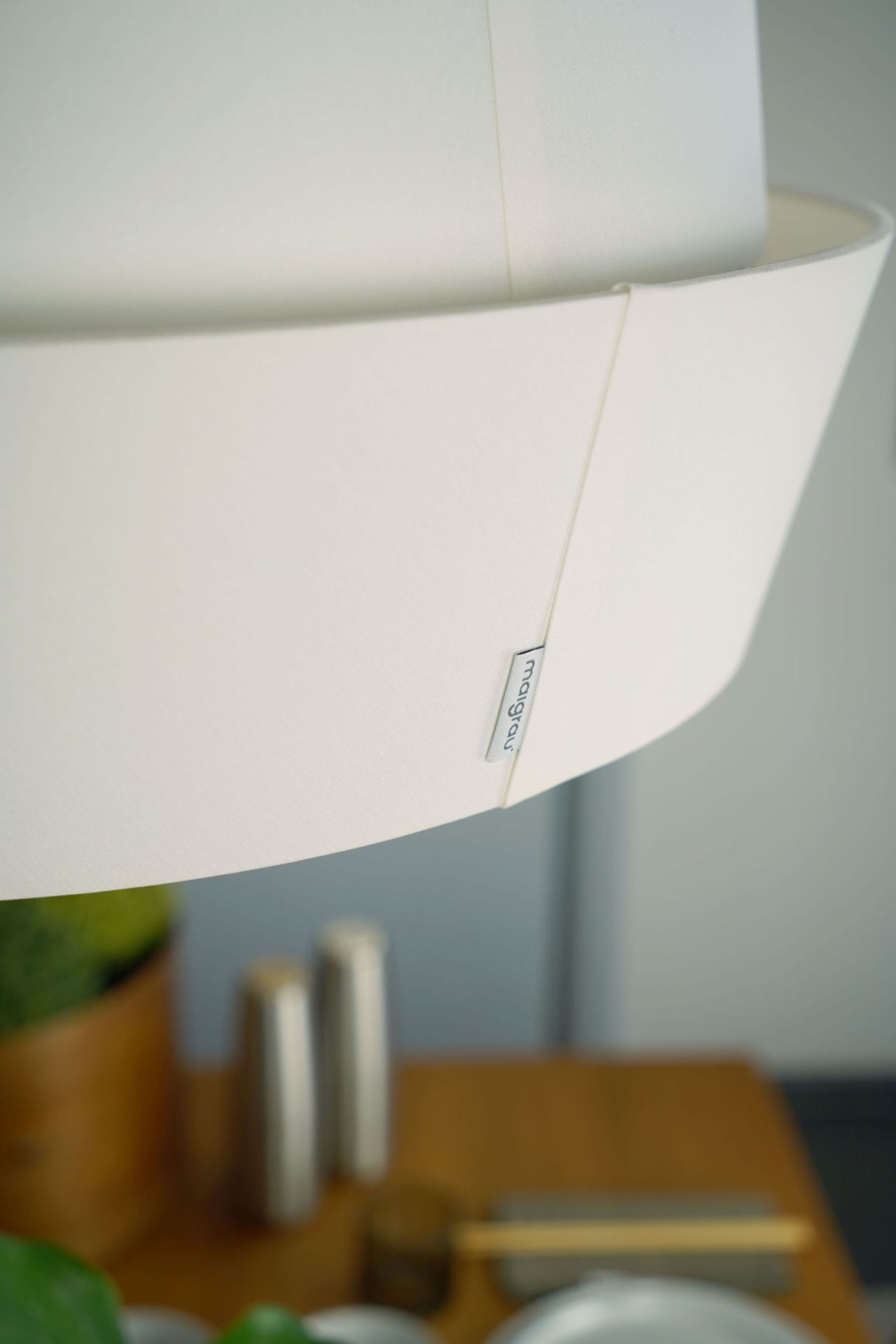 Fly pendant lamp O white Maigrau