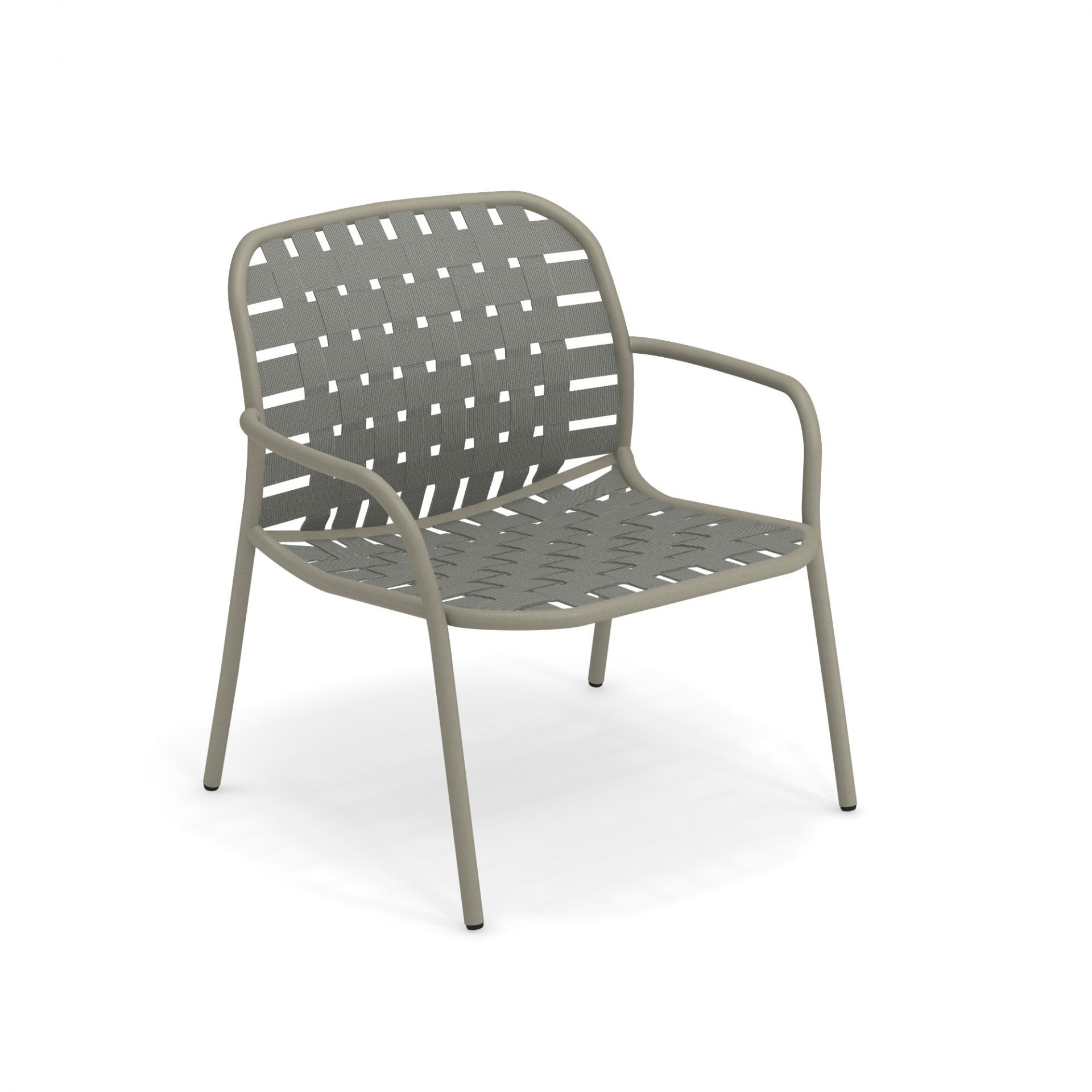 Yard Lounge Chair Sessel Emu graugrün-graugrün
