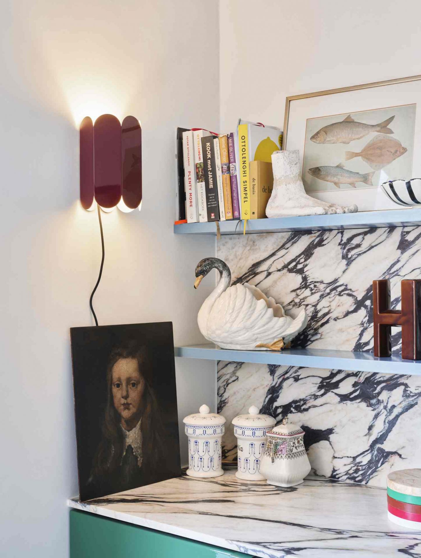 Arcs Switch Wall Lamp Hay