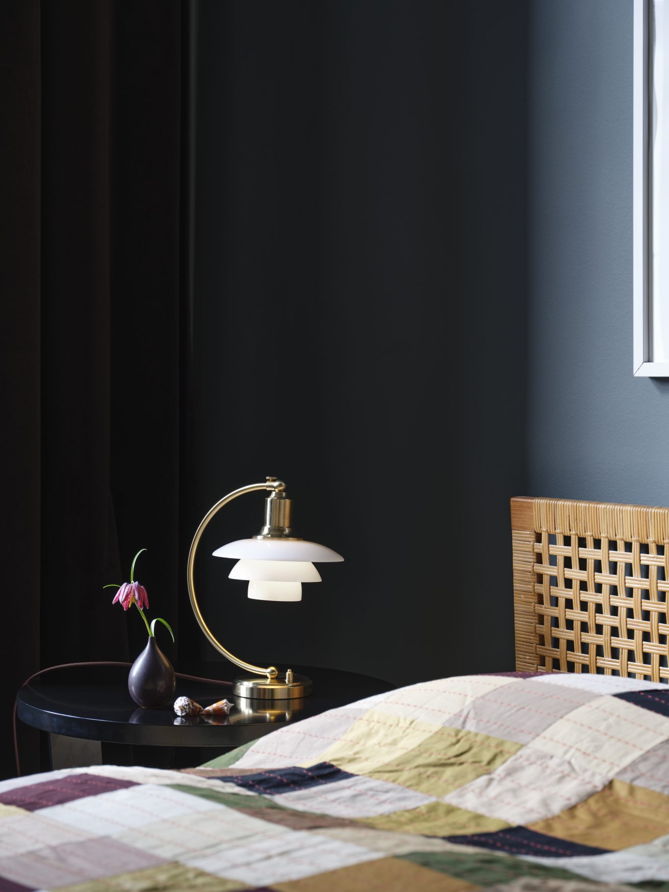 PH 2/2 Luna Table Lamp Brass / Opal Glass Louis Poulsen LIMITED EDITION