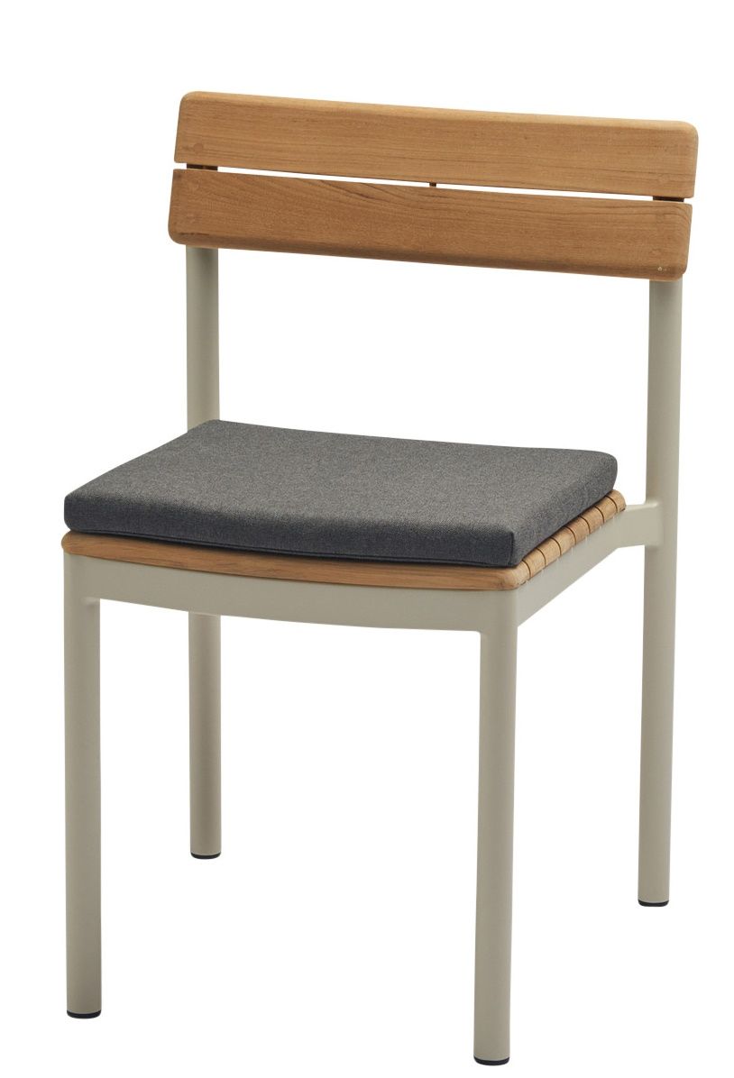 Pelagus Chair Cushion Skagerak by Fritz Hansen Charcoal