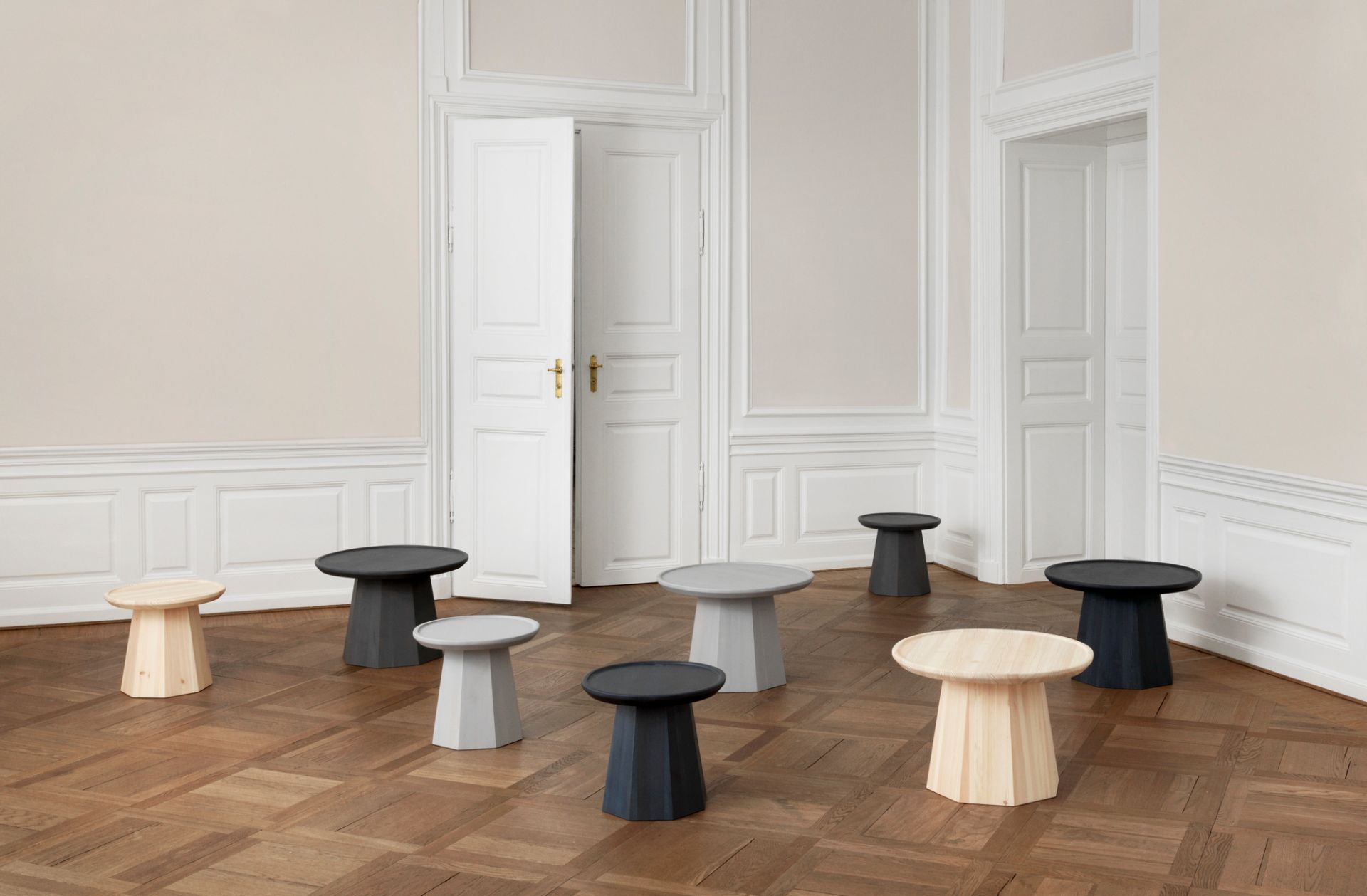 Pine Table Large Side table Normann Copenhagen