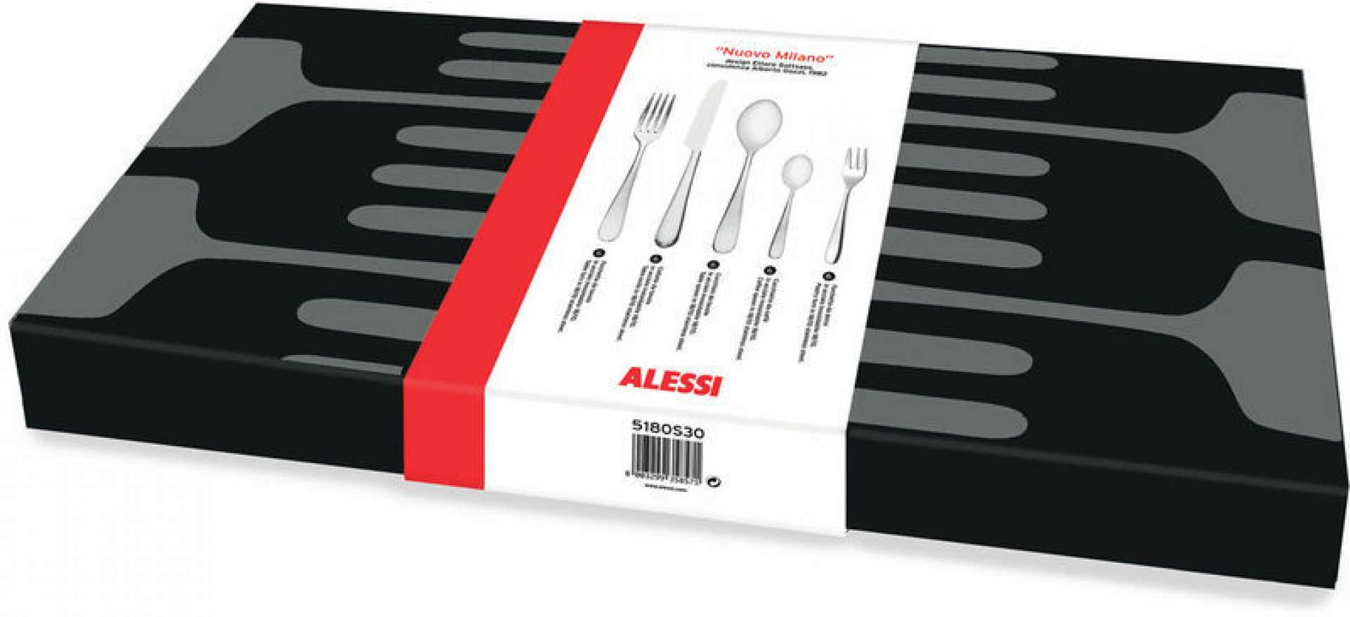 Nuovo Milano cutlery set 30pcs. Alessi 5180S30