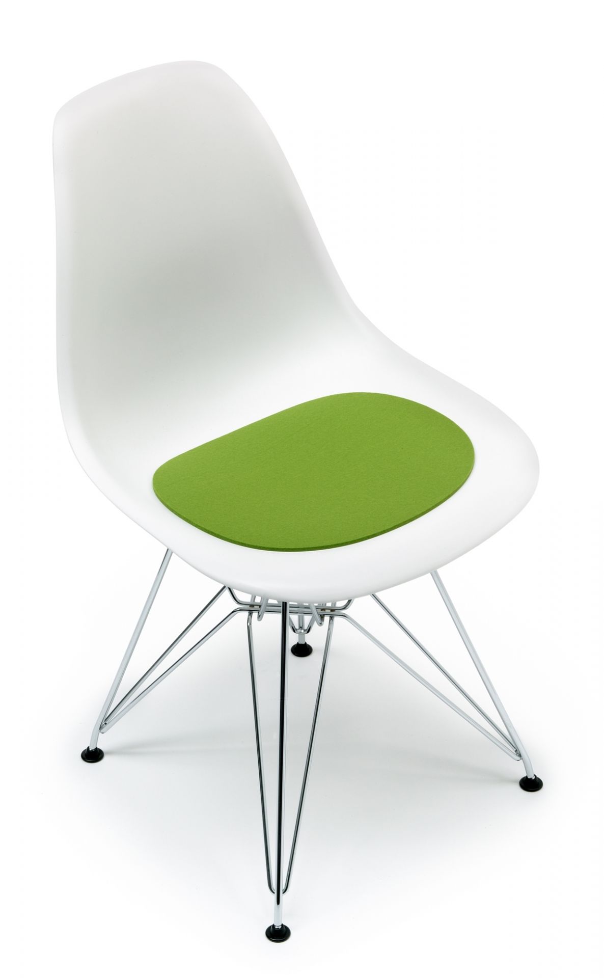 Seat pad-Felt pad Eames Plastic Side Chairs DSR / DSW May green Hey Sign
