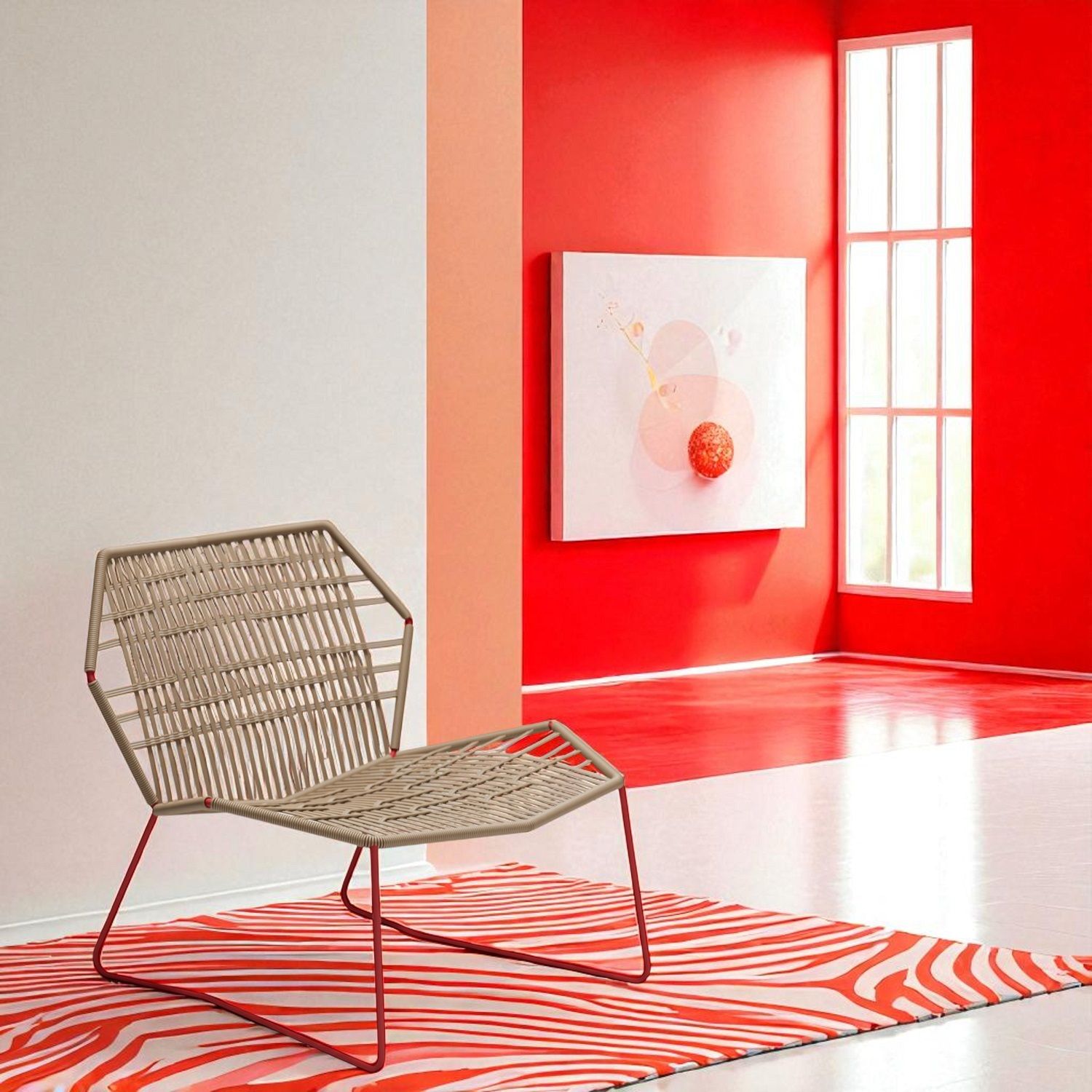 Tropicalia TR0 Armchair lacquered Moroso