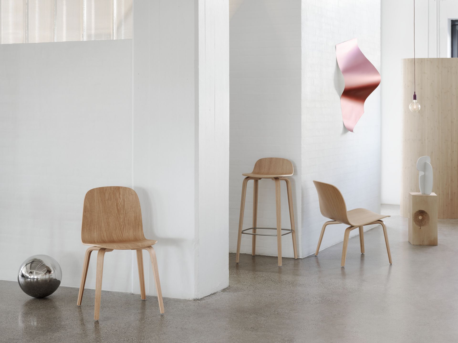 Visu Chair Wood Base Muuto