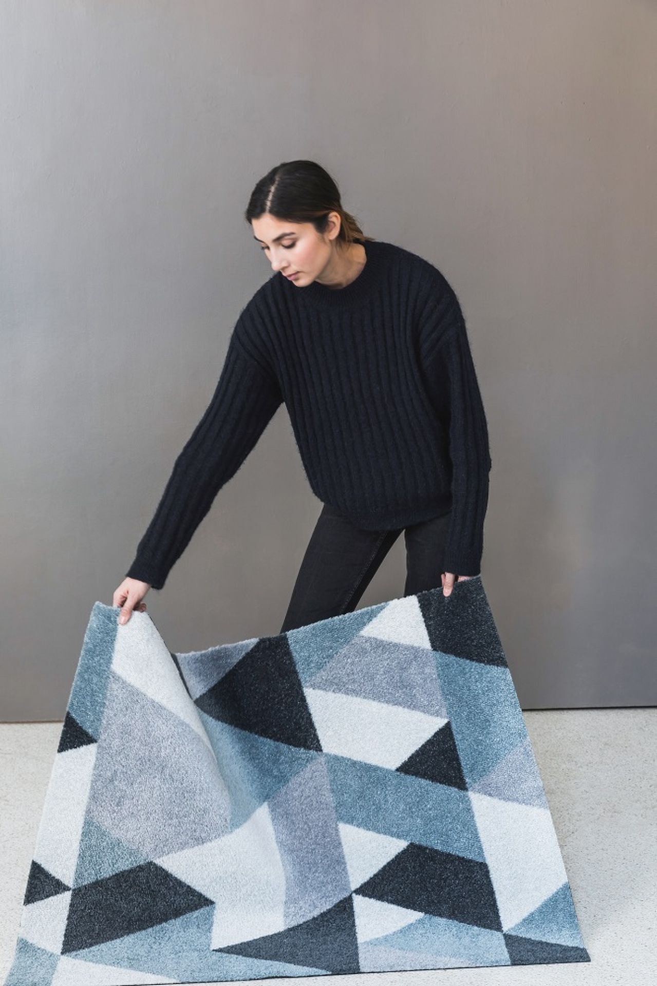 Blåne Indoor / Outdoor Doormat W 85 x D 115 cm / AUTUMN Heymat SINGLE PIECES
