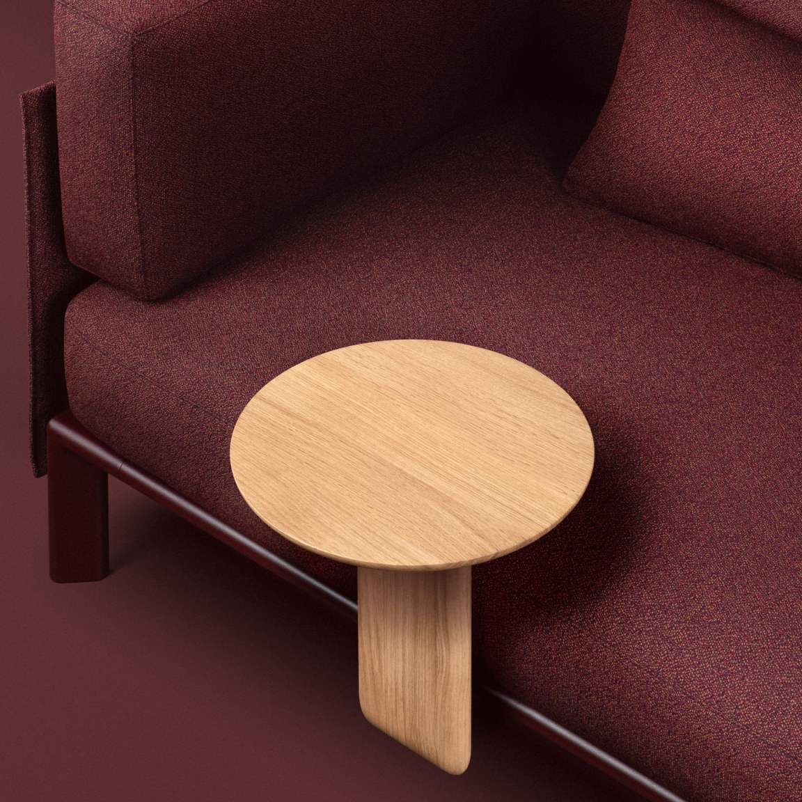 Anagram clip-on table Ø 35 cm round Vitra   