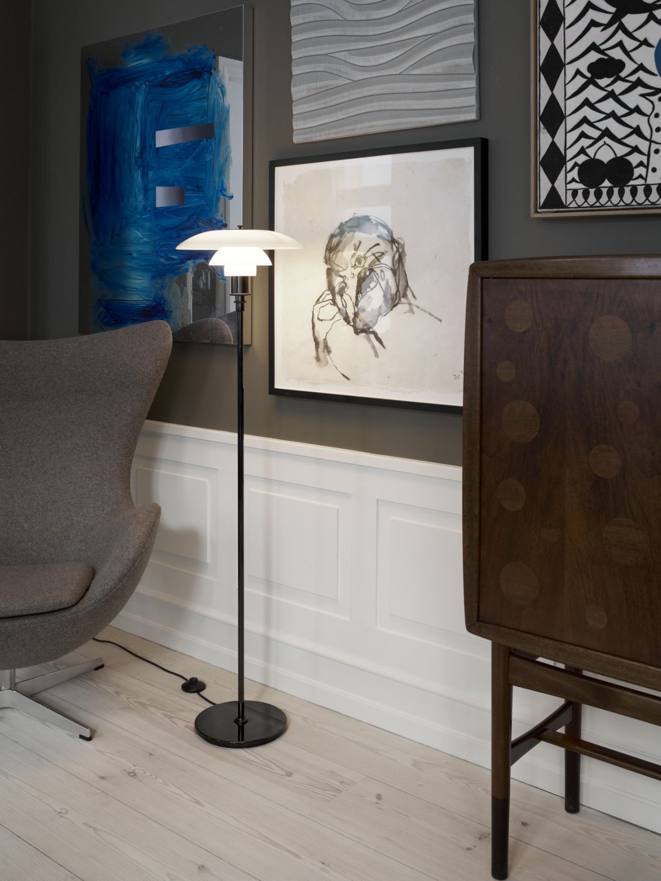 PH 3 1/2 - 2 1/2 Floor Lamp Louis Poulsen