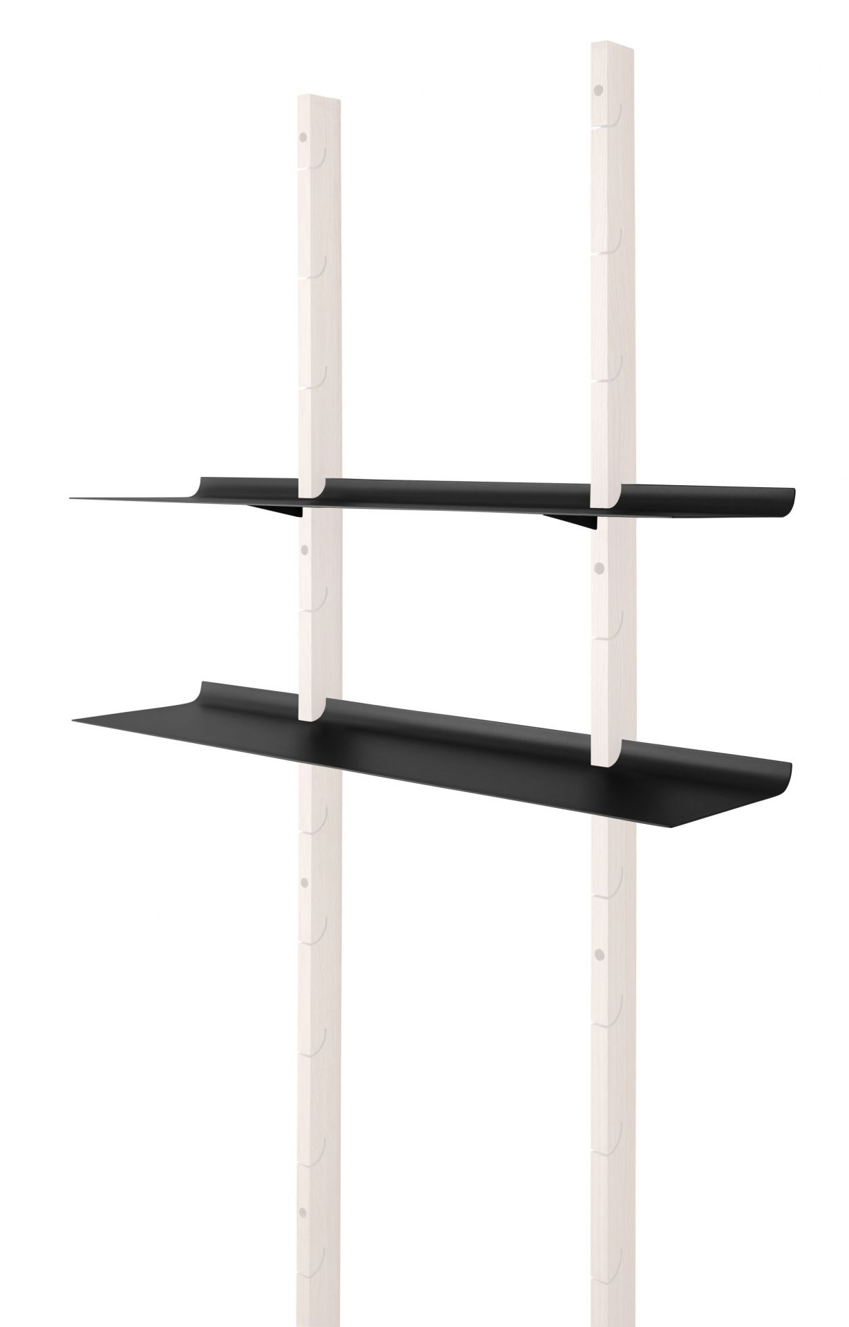 Smile Shelf Shelves Set of 2 - black D 20 cm Eva Solo 