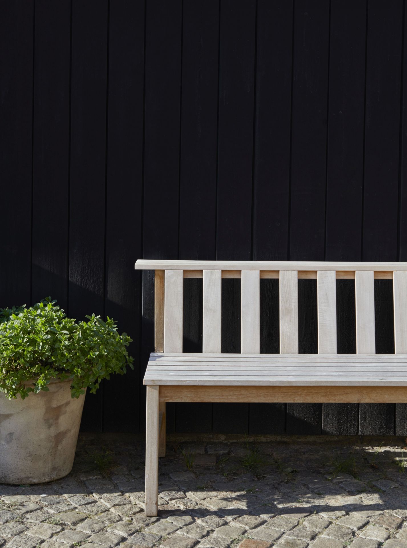 Cadence Bench Teak Outdoor Skagerak by Fritz Hansen