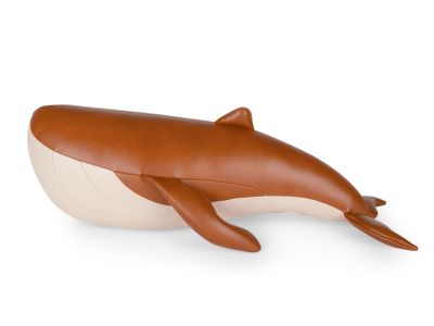 Whale Doorstop Doorstop Tan & Wheat Züny
