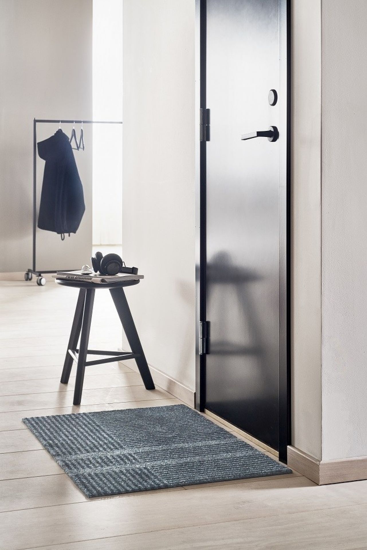 Løype Indoor / Outdoor doormat W 60 x D 85 cm / BREEZY BEIGE Heymat SINGLE PIECE
