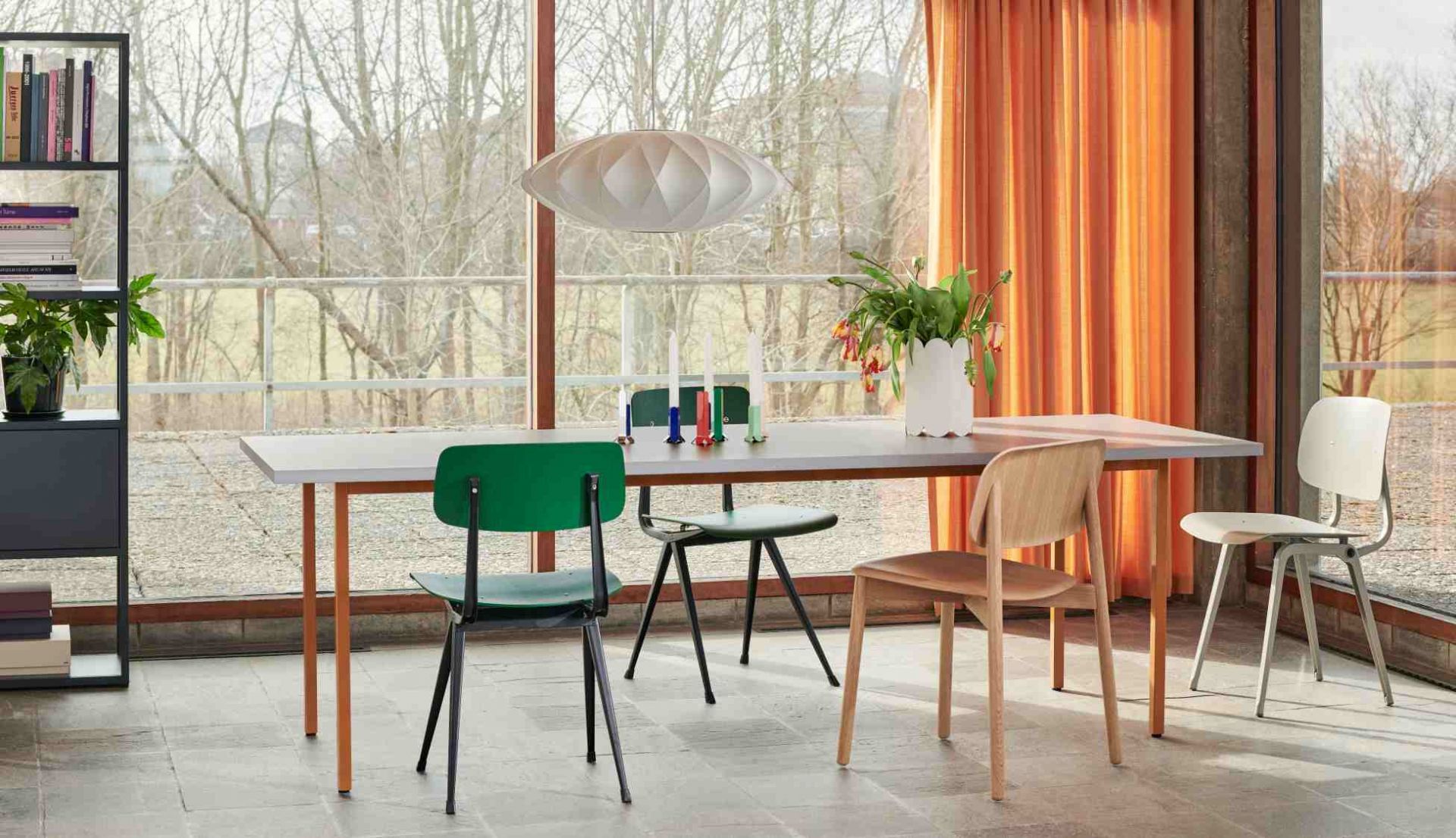  Two Colour Table Table Length 200 cm Hay