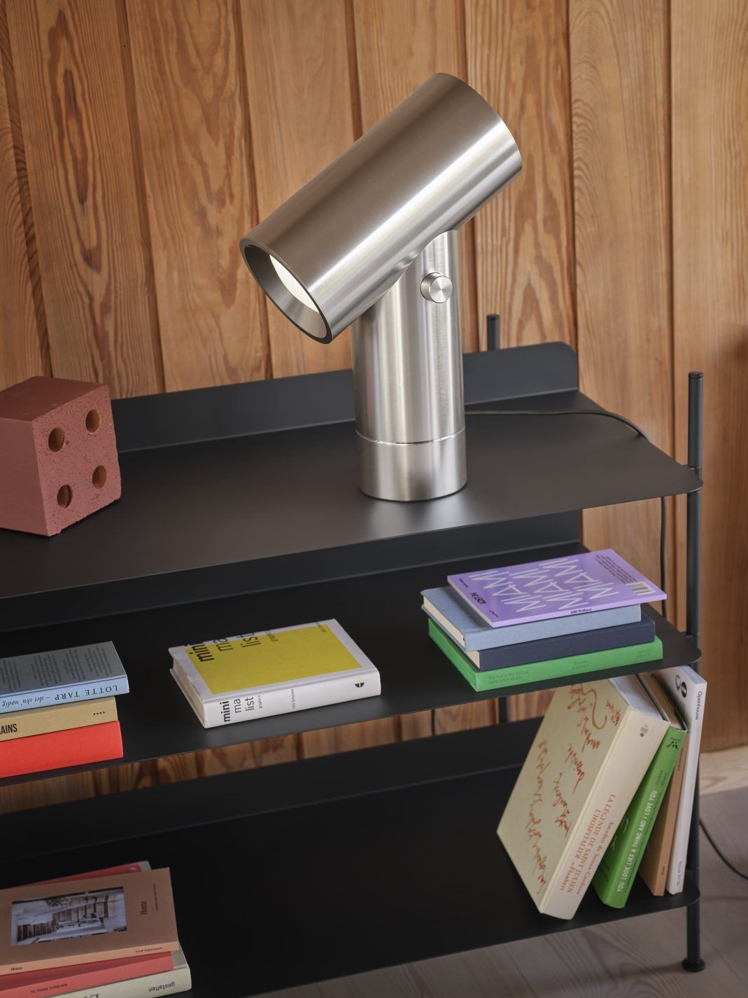 Beam Lamp table lamp H 45 cm / polished aluminium Muuto