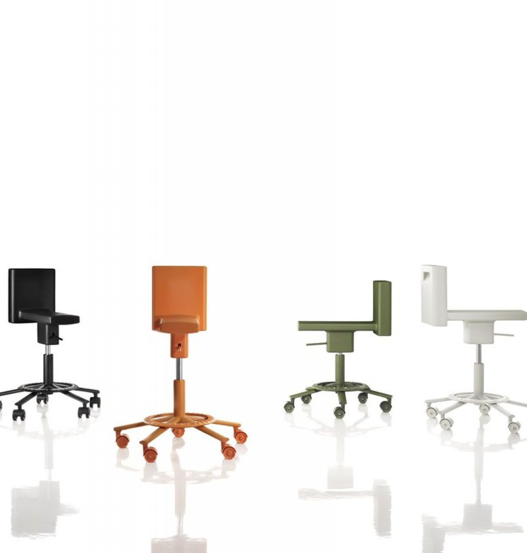 360° Stool B 58 cm Black Magis