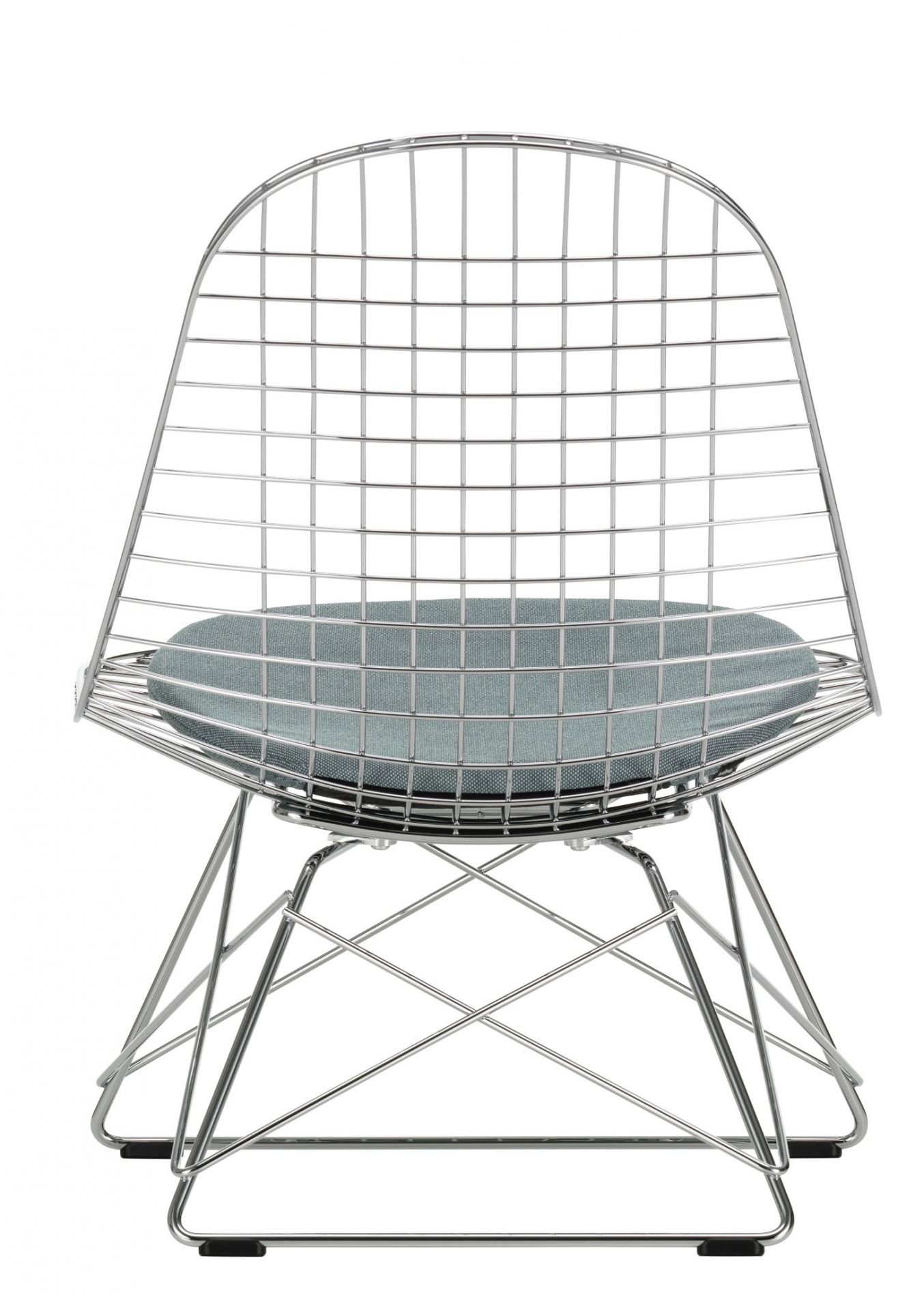 LKR-5 Wire Chair Chair with Seat Cushion Vitra