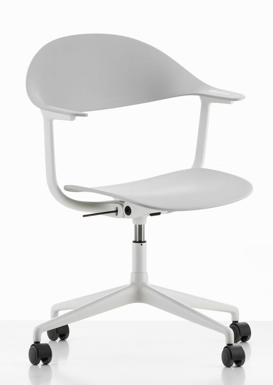 Mynt back and seat plastic office swivel chair Vitra