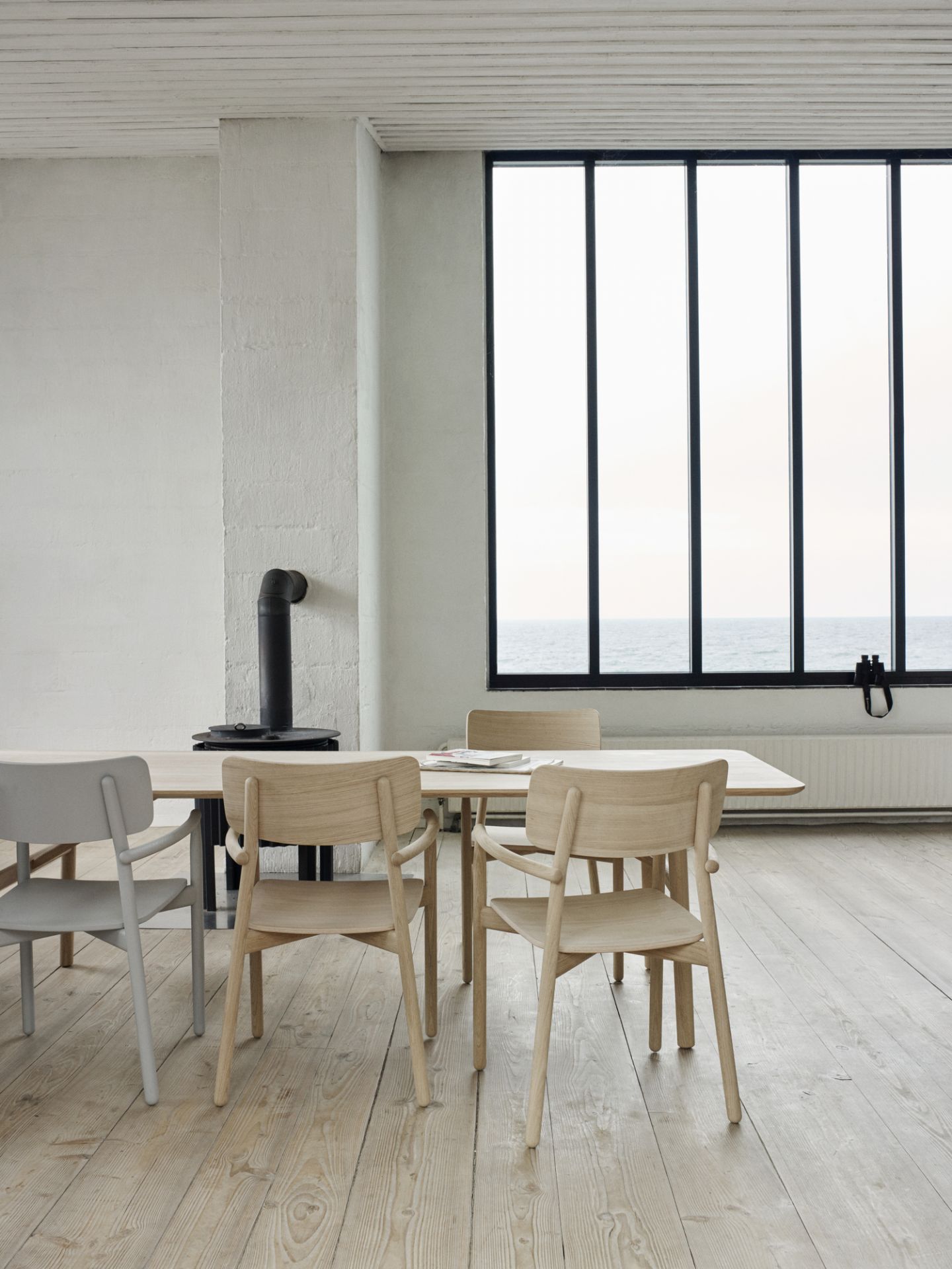 Hven Armchair Oak Skagerak by Fritz Hansen